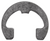 Reinforced E-Type Retaining Rings for 9/16" Shaft, 0.437" Groove Dia (Qty: 100)