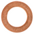 Copper Oil Drain Gasket, M14 x M22, 13.8mm ID, 22.16mm OD, 1.5mm Thick (Qty: 15)