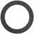 Black Fibre Oil Drain Plug Gasket, M20 x M28, 20.1mm ID, 27.68mm OD (Qty: 25)