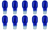Box of 10 #912B Blue 912 Lamp Blue Auto Bulb Automotive