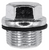 M22-1.5 Oil Drain Plug With Gasket, 12mm Length Under Head (Qty: 2)