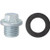 5/8"-18 Oil Drain Plug With Seal, 7/8" Washer Diameter, Zinc Finish (Qty: 2)