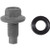 M12-1.75 Oil Drain Plug Gm Drain Plug With Gasket, for GM 3536964 (Qty: 2)