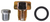 M12-1.75 Single Oversize Self-Tapping Oil Drain Plug With Seal, Zinc (Qty: 5)