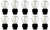 Box of 10  #4157LL 4157 Long Life Lamp Auto Bulb