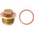 M26-1.5 Drain Plug With Copper Gasket (Qty: 2)