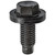 M12-1.75 Drain Plug With 27mm Rubber Washer, 28mm Length Under Head (Qty: 2)