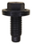 M12-1.75 Drain Plug With 27mm Rubber Washer, 28mm Length Under Head (Qty: 2)
