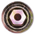 M12x1.5 Brass Metric Pipe Plug, 10mm Long, With Sealant, Marli (Qty: 10)