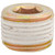 3/8"-19 Brass Japanese Pipe Plug, 12mm Long, With Sealant, Marli (Qty: 10)