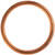 Crushable Copper Gasket  M22 x M27, 22.2mm ID, 26.7mm OD, 2.16mm Thick (Qty: 10)