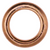 Crushable Copper Gasket, M6 x M10, 6.3mm ID, 9.7mm OD, 1.7mm Thick (Qty: 10)