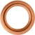 Crushable Copper Gasket, M6 x M10, 6.3mm ID, 9.7mm OD, 1.7mm Thick (Qty: 10)