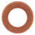 Copper Gasket, 1/2" ID, 0.88" OD, 0.05" Thick (Qty: 25)