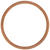 Copper Gasket, M22 x M25, 22mm ID, 25.4mm OD, 1.5mm Thick (Qty: 10)