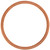 Copper Gasket, M22 x M25, 22mm ID, 25.4mm OD, 1.5mm Thick (Qty: 10)