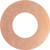 Copper Gasket, M13 x M27, 13.4mm ID, 26.95mm OD, 1.4mm Thick (Qty: 10)