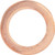 Copper Gasket, M12 x M18, 12.1mm ID, 18.1mm OD, 1.8 mm Thick (Qty: 10)