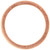 Copper Gasket, M26 x M32, 26.14mm ID, 31.73mm OD, 1.76mm Thick (Qty: 10)
