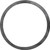 Black Rubber Gasket  M83 x M95, 4.8mm Thick (Qty: 10)
