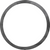 Black Rubber Gasket  M83 x M95, 4.8mm Thick (Qty: 10)