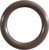 Brown Rubber Gasket, M8 x M11, 7.7mm ID, 11.1mm OD, 1.6mm Thick (Qty: 10)