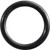 M16 x M21 Black Rubber Gasket, 15.8mm Id, 21mm OD, 2.6mm Thick (Qty: 10)