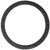 Black Fibre Gasket M22 x M27, 1.5mm Thick (Qty: 25)