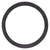 Black Fibre Gasket M27 x M32, 2mm Thick (Qty: 25)