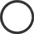 Black Fibre Gasket M27 x M32, 2mm Thick (Qty: 25)
