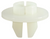 #8 (M4.2) Screw Grommet, Nylon, 16mm Head Dia, for Toyota 90189-09002 (Qty: 25)
