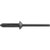 Universal Nylon Blind Rivet for 4mm Hole, 1.5mm to 4.5mm Grip Range (Qty: 50)