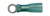 16-14 AWG (Blue) Crimp+Seal Ring Terminal, #10 Stud, Shrink Sleeve (Qty 50)