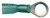 16-14 AWG (Blue) Crimp+Seal Ring Terminal, 3/8" Stud, Shrink Sleeve (Qty 50)