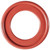 Rubber Gasket, Red, M12 x M21, 3.33mm Thick (Qty: 10)