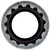 Rubber & Metal Gasket  M14 x M25, 1.9mm Thick (Qty: 10)