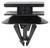 Rocker Panel Moulding Clip, Black Nylon, for GM 2138808 (Qty: 25)