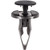 Push-Type Retainer, Black Nylon, for GM 10157900, 11517803, 15993201 (Qty: 25)