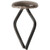 Capped Trim Fasteners, 17/32" Head, 7/8" Stem, for 9/32" Hole (Qty: 100)
