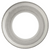 #8 Flush-Type Brass Finishing Washer, 3/8" OD, Nickel (Qty: 144)