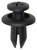 Screw-Type Retainer, 15mm Head, 7mm Hole, for GM, Toyota (Qty: 5)