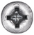 Tapping Screw #12 x 1/2" Phillips Oval Head, AB Point, Zinc Finish (Qty: 100)