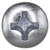 Tapping Screw #14 x 1" Phillips Oval Head, AB Point, Zinc Finish (Qty: 100)