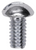 1/4"-20 x 1/2" Machine Screw, Slotted Round Head, Zinc Chromate (Qty: 100)