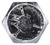 3/8"-16 x 4-1/2" Hex Cap Screw , Grade 5, Zinc Finish (Qty: 25)
