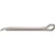 1/4" x 3" Hammer Lock Cotter Pin, Zinc, Made in USA (Qty: 100)