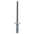 Steel Pan-L Rivets, 1/8" Shank x 25/64", Dome 3/8" Flange, Steel (Qty: 500)