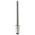 Steel/Aluminum Pan-L Rivets, 3/16" Shank x 9/32", Dome 3/8" Flange (Qty: 500)