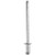 Aluminum Pan-L Rivets, 1/8" Shank x 7/32", Countersunk 7/32" Flange (Qty: 500)