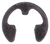 E-Type Retaining Rings/Clips, for 3/16" Shaft, 0.147" x 0.029" Groove (Qty: 100)